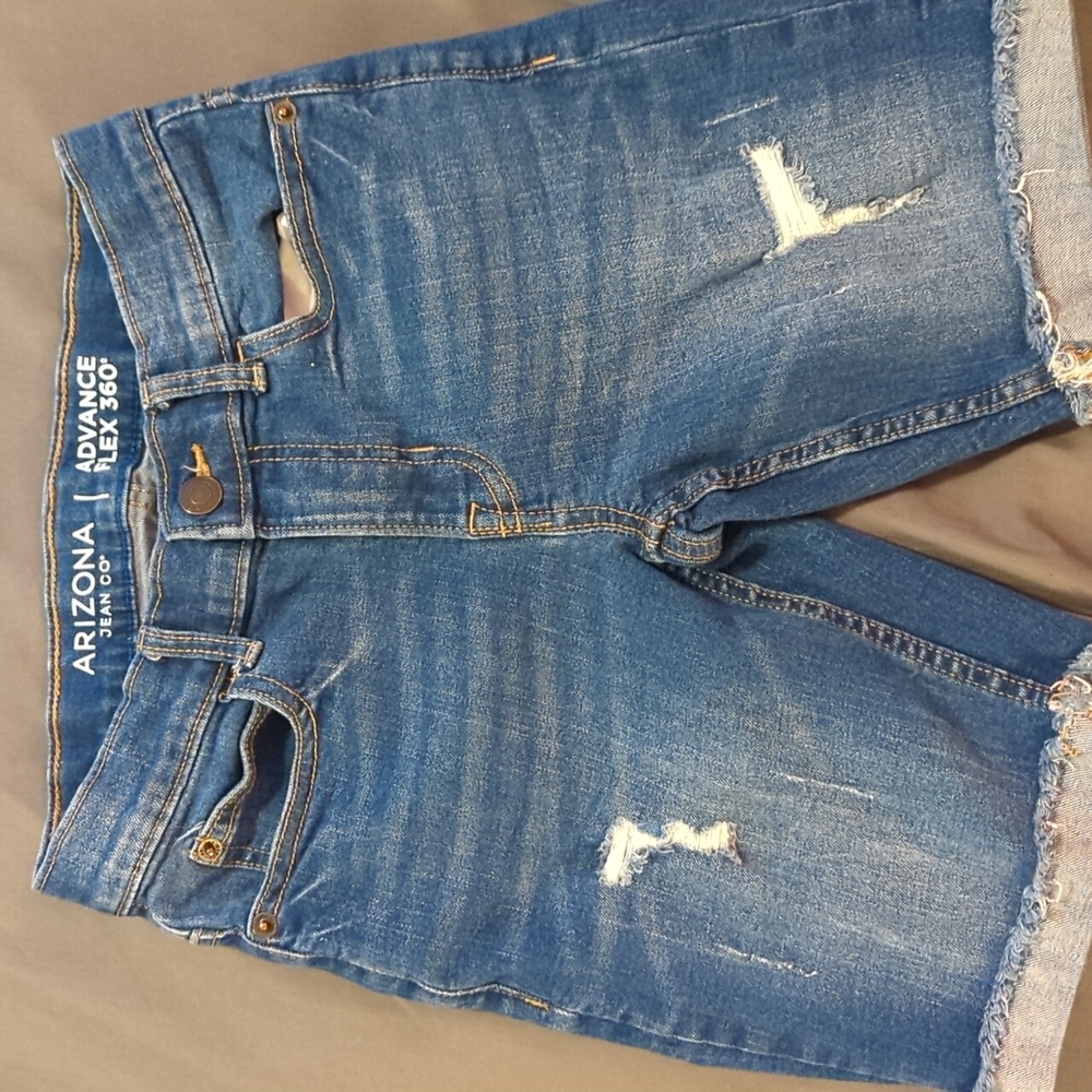 Boys Arizona stretch denim shorts size 10